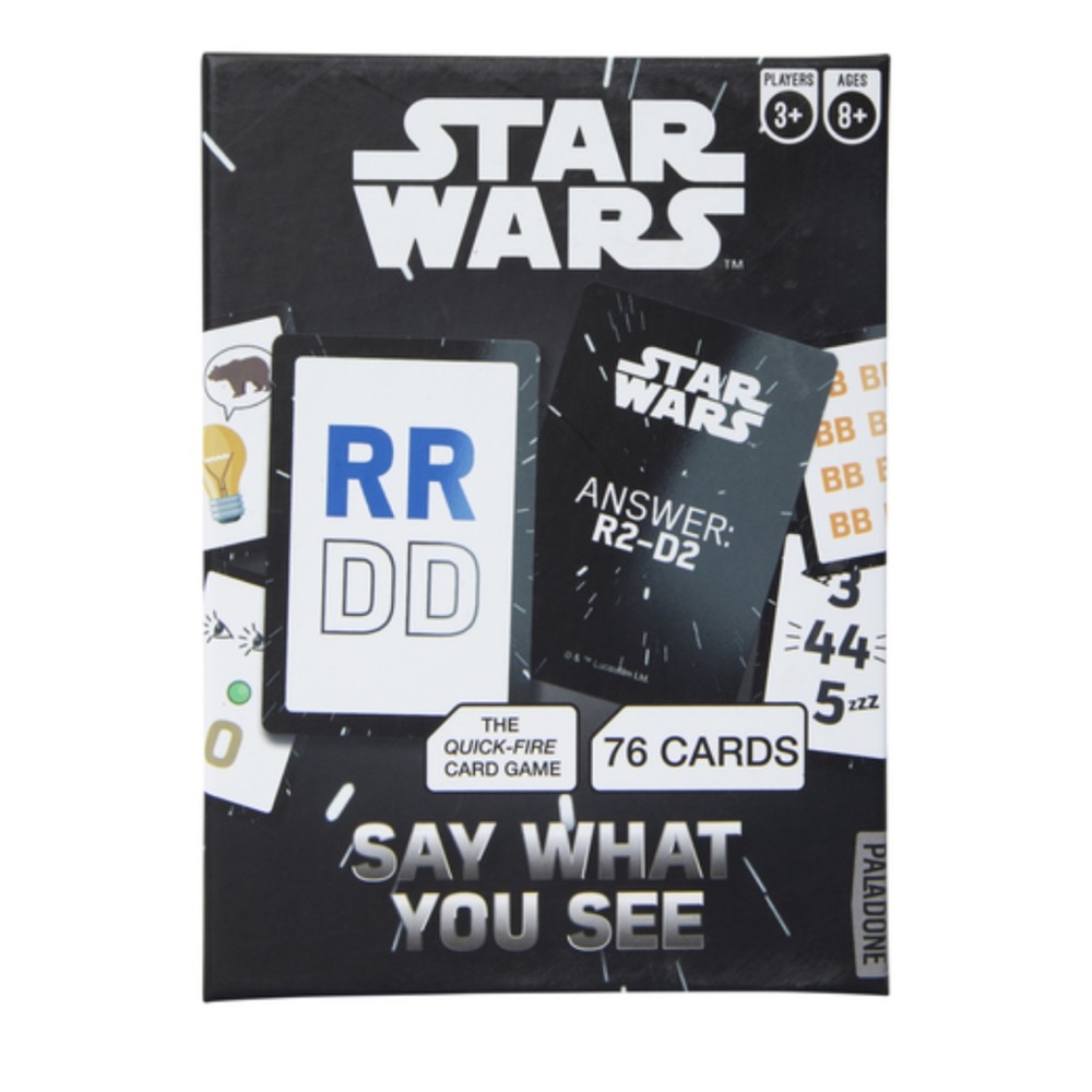 Star Wars Say What You See Card Game